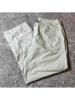 The North Face Womens Khaki Hiking Pants Size 12 Short